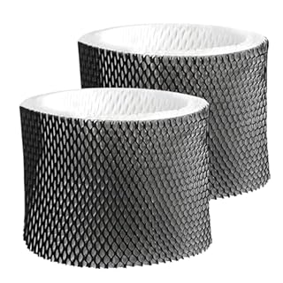 HWF75 Humidifier Wick Filter Replacement Filter D Compatible with Holmes HWF75CS, HWF75PDQ-U, and Sunbeam Cool Mist Humidifier Filter SCM3501, SCM3502, SCM3656, SCM3657, SCM3609P, 2 Pack