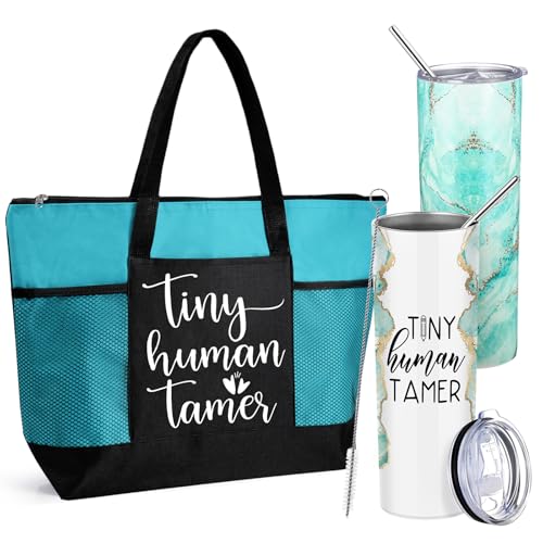 Set de regalo para maestras con bolso tote y vaso 20 oz miniatura 1