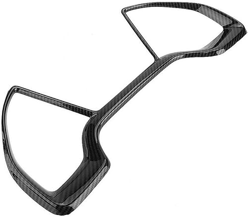 Miniatura 6 de Tablero de instrumentos para automóvil, hecho de grano de fibra de carbono, marco decorativo, cubierta de aros, tapicería para Honda Civic 10