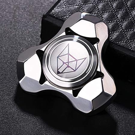 Amazon Co Jp ハンドスピナー 指スピナー Hand Spinner 高速回転 亜鉛合金製 回転可 ストレス解消 暇つぶし おもちゃ 大人 子供に適用玩具 ホーム キッチン