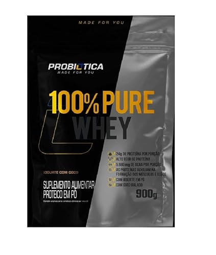Whey Probiotica Iogurte Com Coco Refil 900g