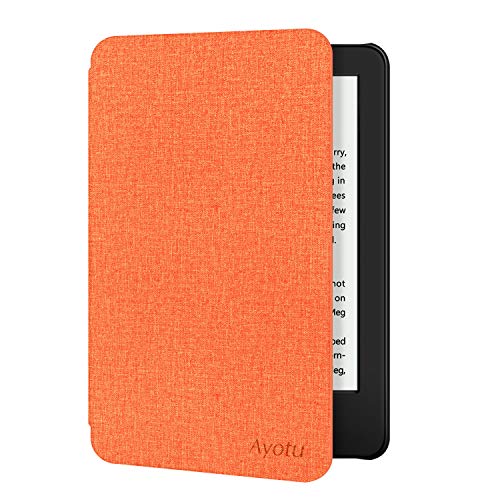 Ayotu Case for All-New Kindle 10th Gen 2019 Release - Durable Cover with Auto Wake/Sleep fits Amazon All-New Kindle 2019 (Will not fit Kindle Paperwhite or Kindle Oasis) Orange