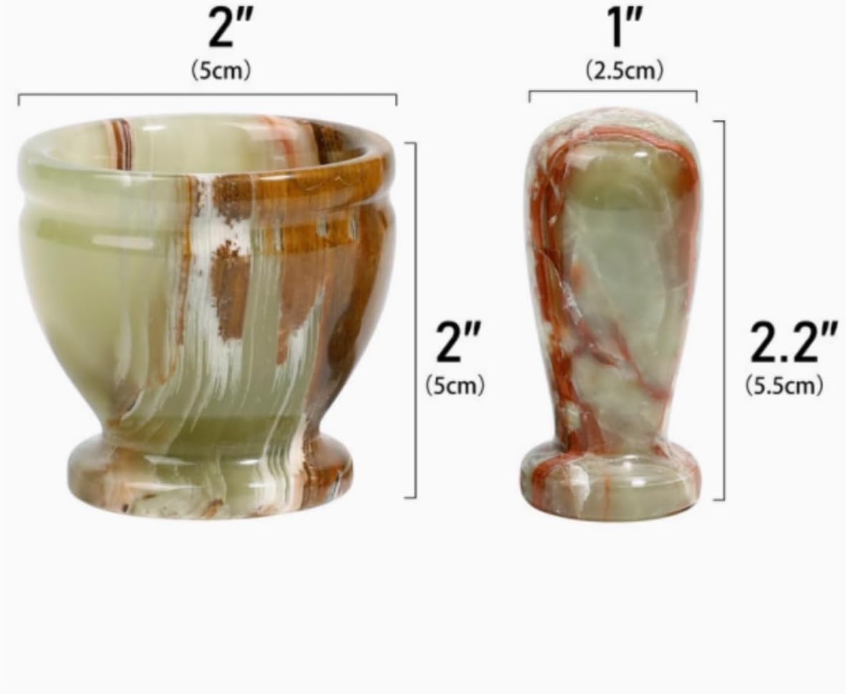 Mortar Pestle Set Marble Garlic Pounder Pepper Crusher Household Manual Grinder Pestle Set Kitchen Grinder