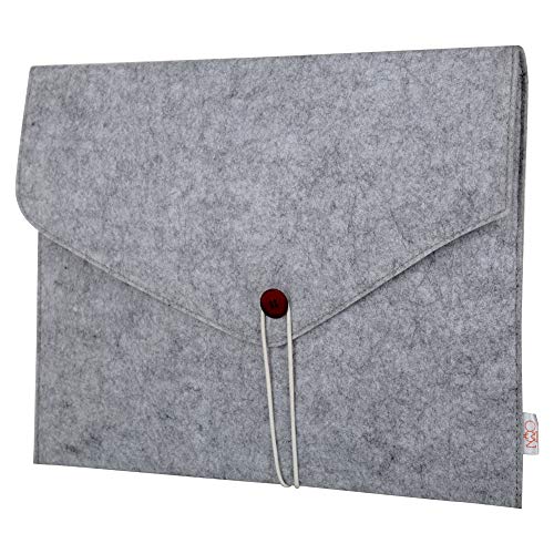 Image of OON Felt Laptop Sleeve - Eggily-11 Inch-Grey