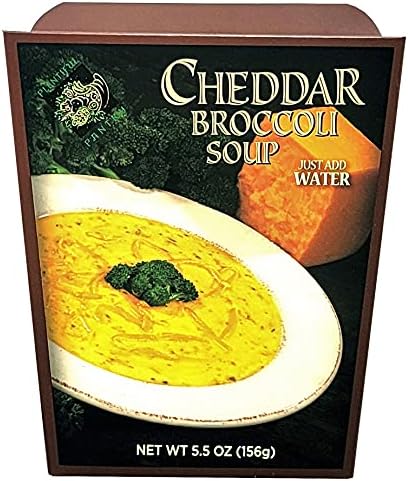 Plentiful Pantry Cheddar Broccoli Soup Mix, 5.5 Ounce - Just add Water, Cook & Serve