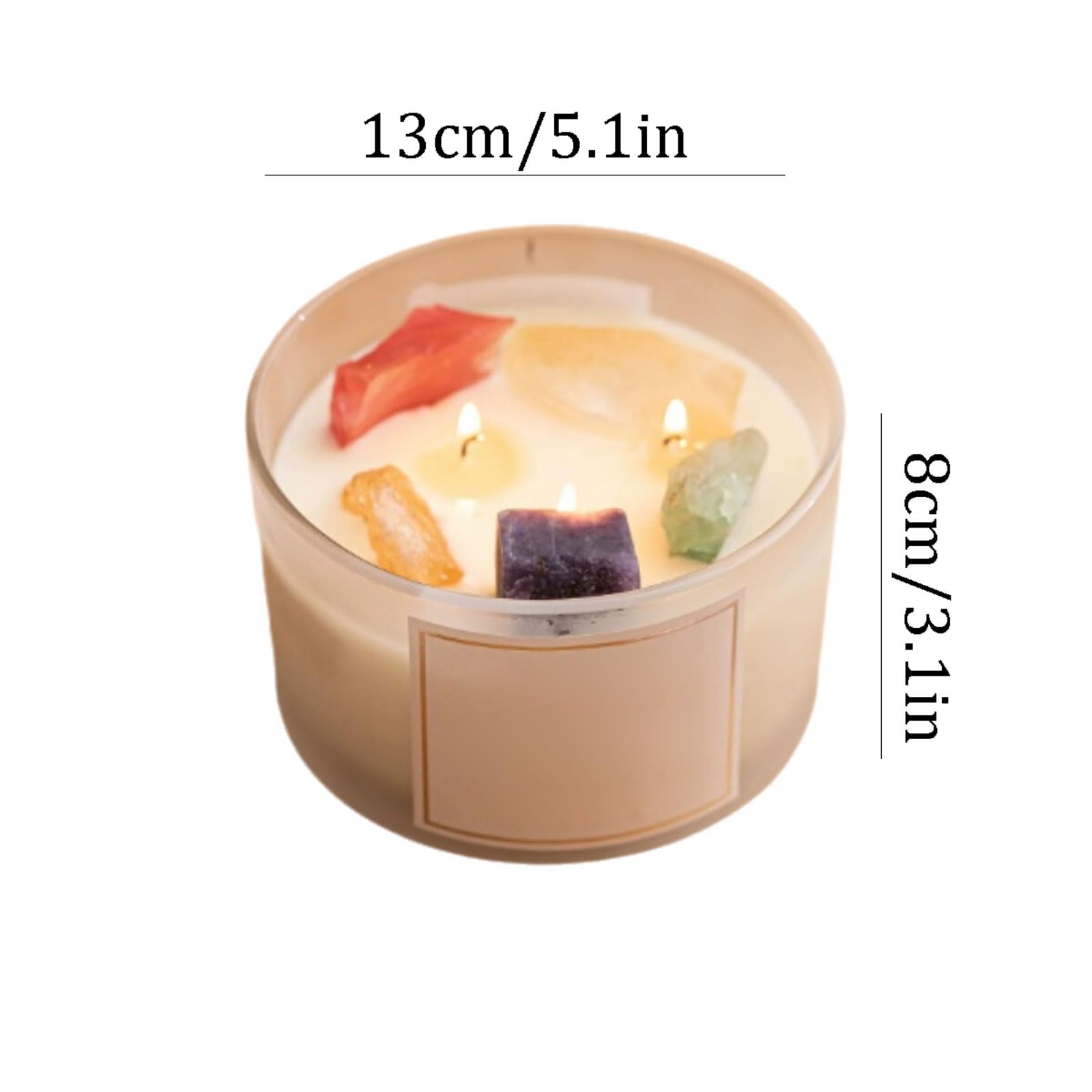 Exquisito Velas de vidrio hechas con cera de soja y aceites esenciales, velas en tarro de maracuyá y papaya, de larga duración, perfumadas for el hogar, 16oz meloso