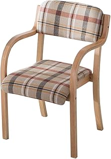 Dall Silla del Comedor Madera Maciza El Apoyo Que Hay Detrás Mueble Silla De Recepcion Sillón De Oficina Cocina (Color : T9)