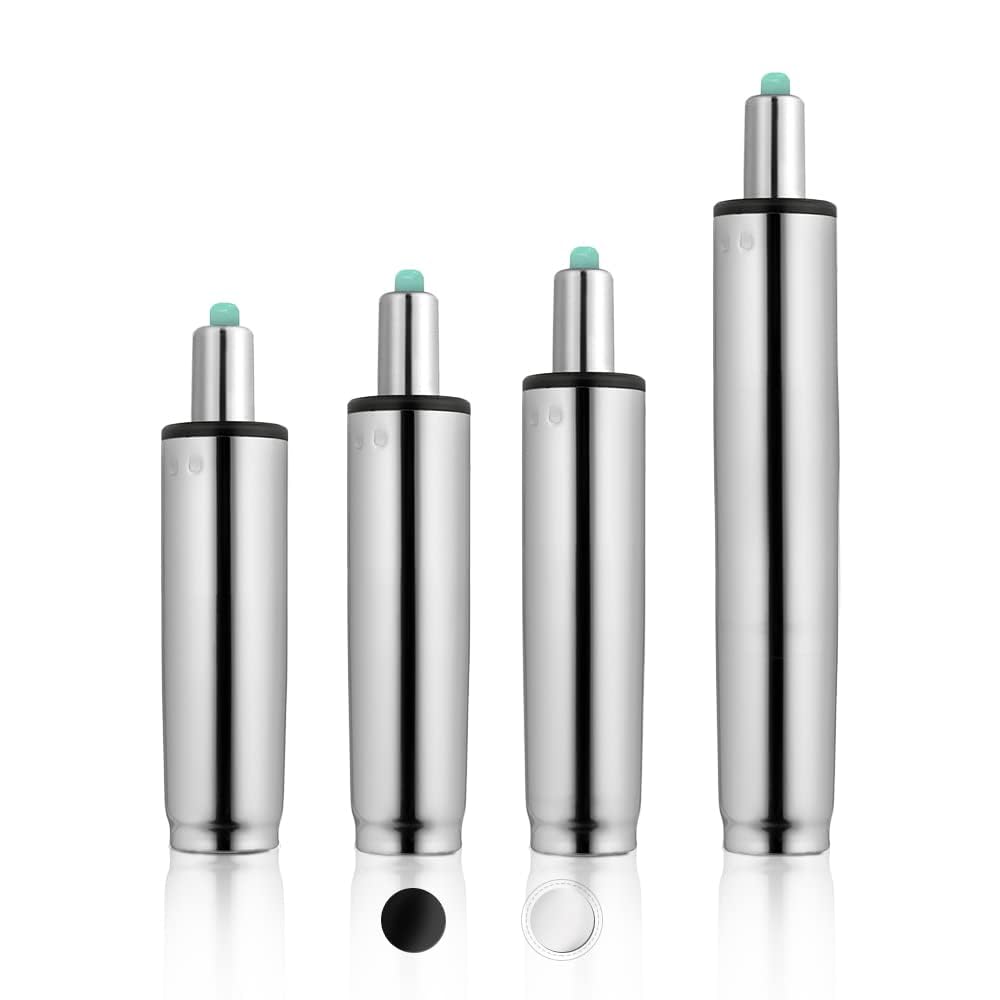 MASTERY MART 14-22 Inches Extra Long Gas Lift Cylinder Replacement, 8" Stroke, Heavy Duty 1000lbs, Universal Fit for Drafting Chairs Bar Stools, Polished Steel