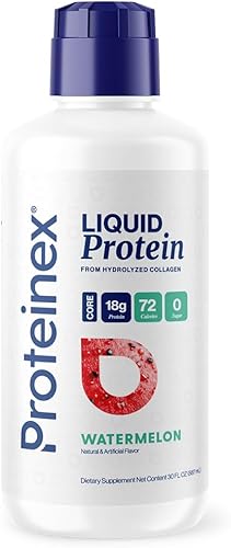 Proteinex Proteína hidrolizada líquida de grado médico de máxima fuerza, apoya la curación de heridas y recomendado por médicos, sin carbohidratos,