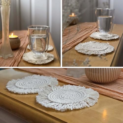 Set de table en macramé bohème pour sublimer votre décoration de table - 8