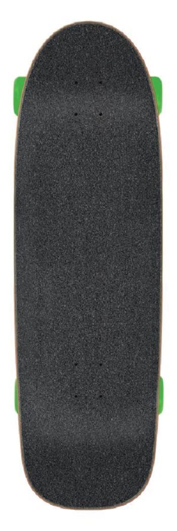 Santa Cruz Skateboards Rasta Tie Dye Street Skate Cruzer, 22,3 x 73,8 cm