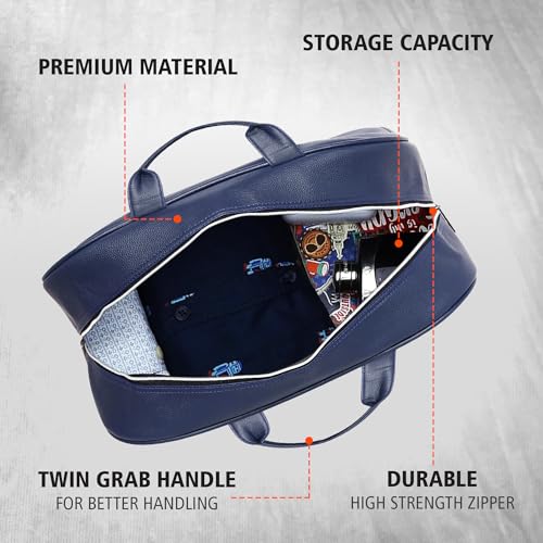 Image of Nautica 20L Compact, Stylish & Comfortable Hand Duffel Bag: Perfect for Travel, and Everyday Adventures | for Men and Women