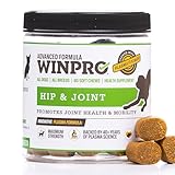 WINPRO Hip & Joint Supplement for Dogs - Plasma Powered Chews for Joint Health & Mobility – Fast-Acting with Collagen & Natural Ingredients for Dogs of All Breeds – 60 Chews – Made in USA