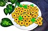 HukDok Handmade Mulberry Paper Flowers for Scrapbooking Embellishment Wedding Supply Accessory DIY Crafts Project, Artificial Mini Paper Flower (Yellow Sunflower) #5