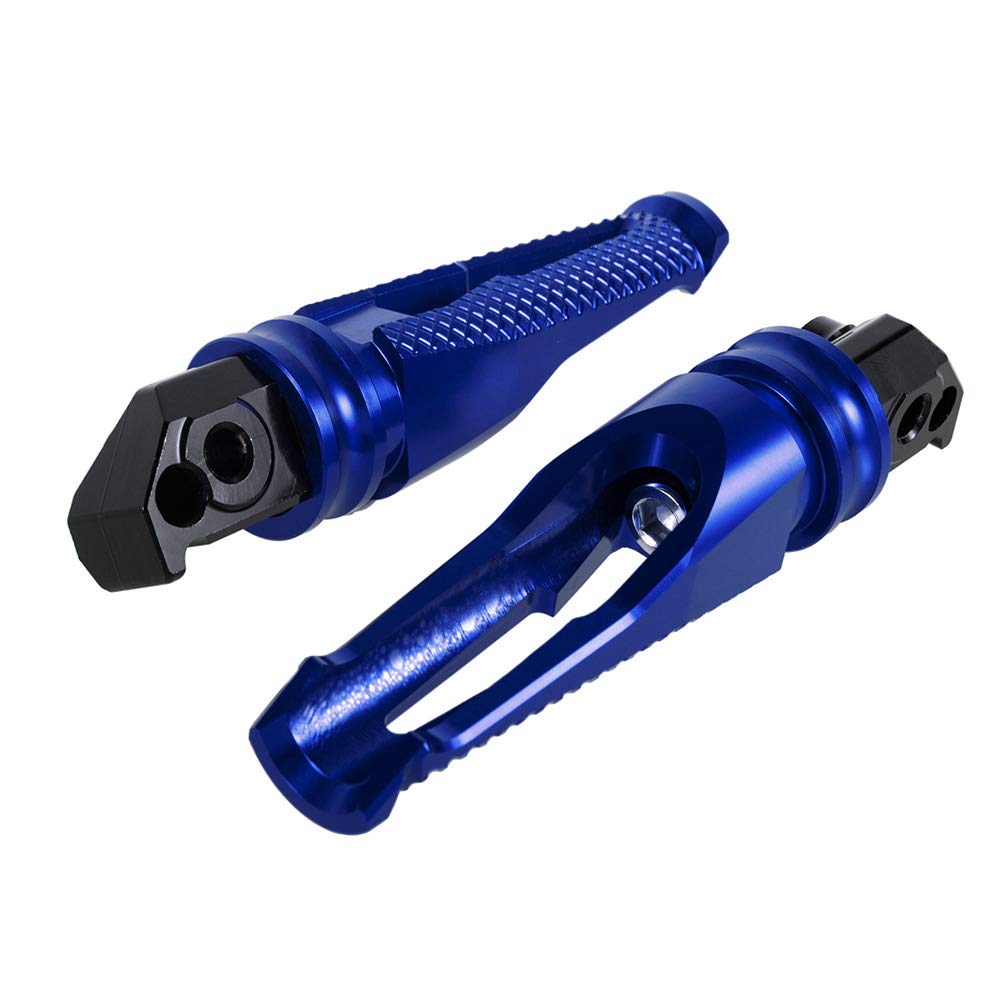 Per CB600F Hornet 2007-2013 per CBR600RR 2003-2016 Pedane posteriori per moto Accessori in alluminio CNC per CB1000R 2008-2018 (Blu)