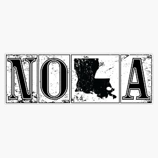 Magnet Iconic New Orleans Nola Louisiana French Quarter Street Tiles Travel Lifestyle Transparent Magnet Vinyl Decal Sticker 5"