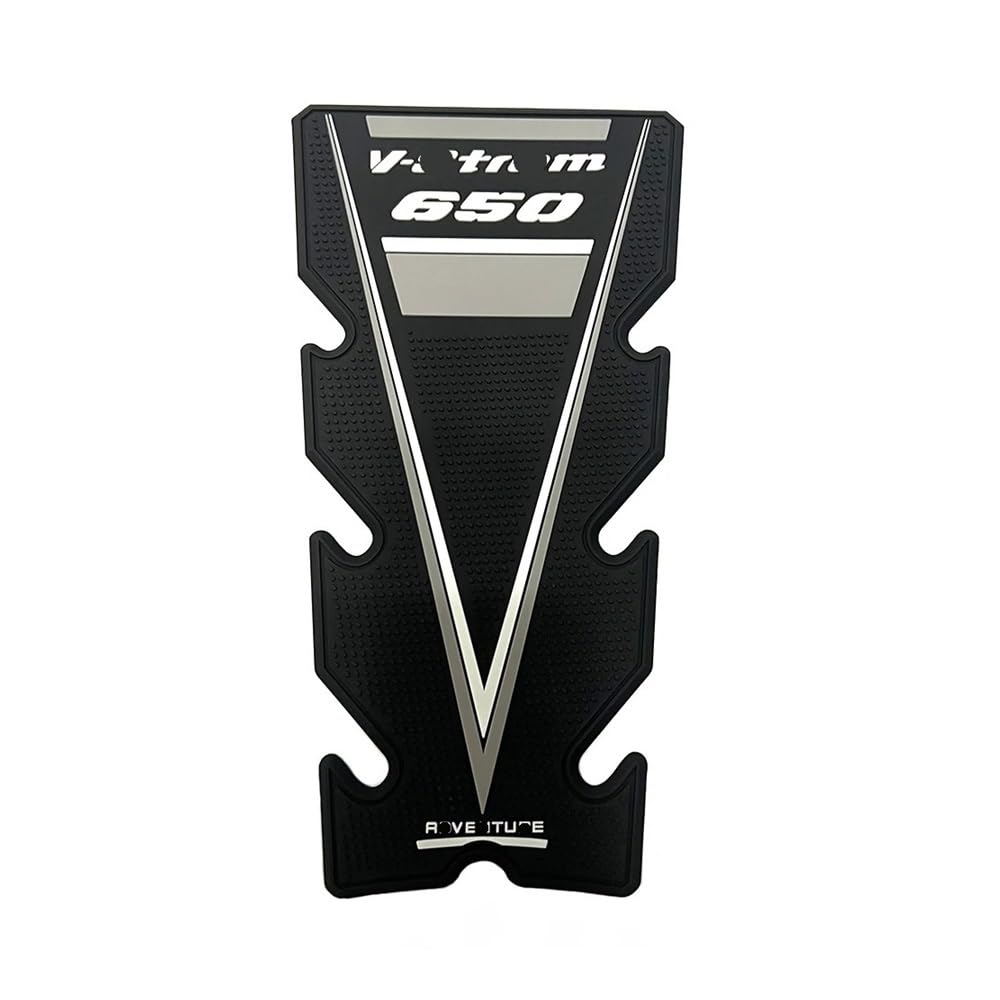 Protecteur De Tampon De Réservoir De Carburant 3D en Caoutchouc, Accessoires pour Suzuki V-Strom DL 650 Sport Adventure Tourer Autocollants de gaz