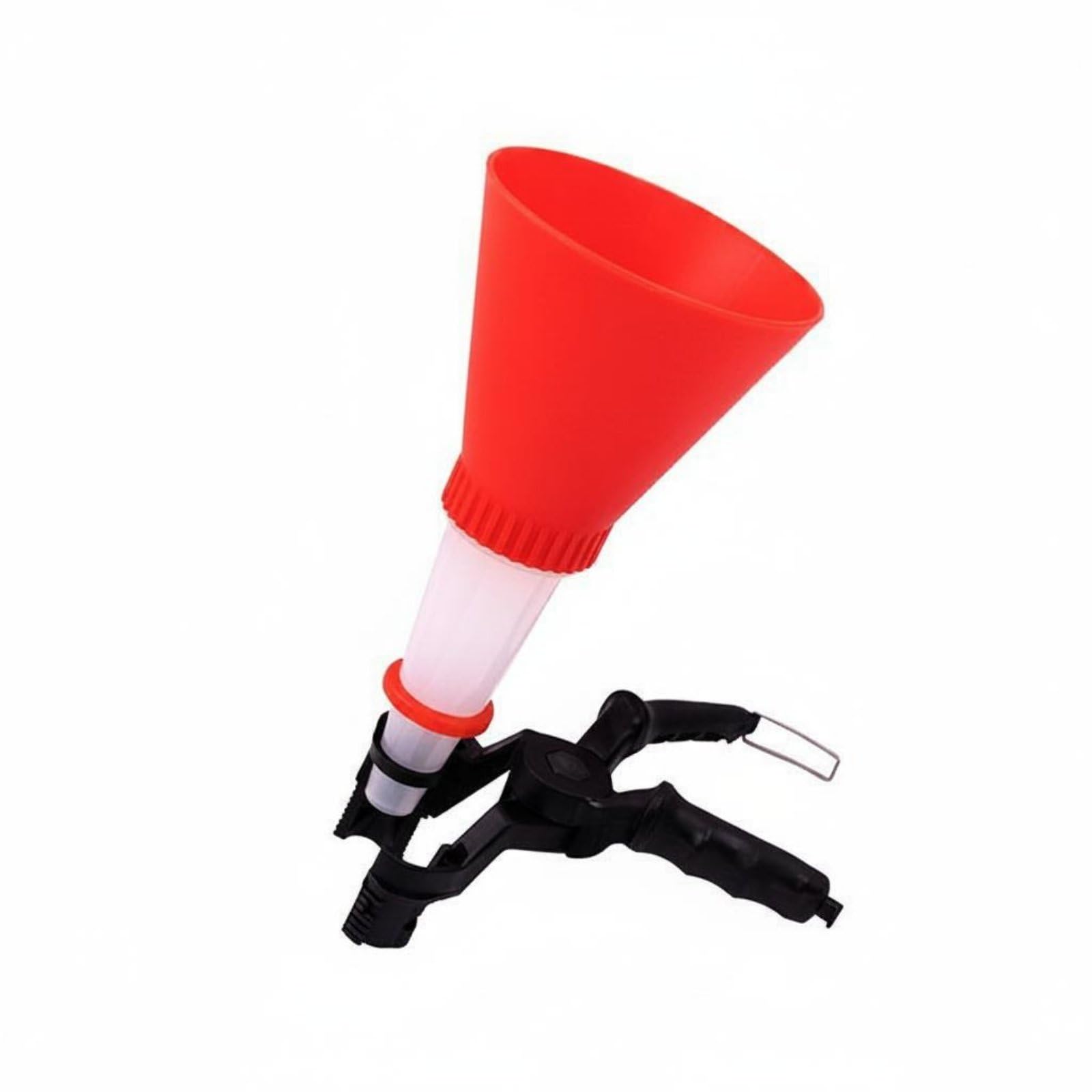 Corrosion-Resistant Adjustable Oil Funnel Easy to Use Oil Change Funnel Quick Refueling Automotive Tool Anti Splash for Garage, Repair Shop, Oil Funnel Style a-image-8
