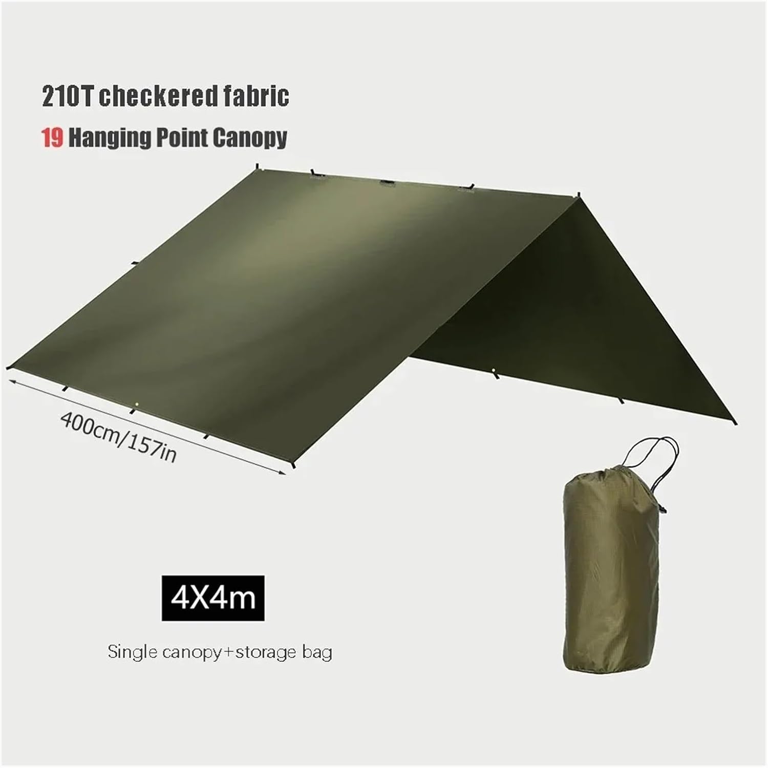 Outdoor Travel Tarp Tent Camping Outdoor Hiking Backpacking Tent Tarp Camping Tourist Beach Sun Shelter Suitable for Outdoor Family Camping, Fishing(A)