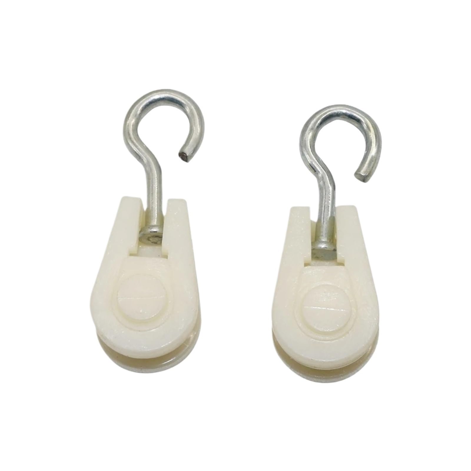 Sistema di pulegge in acciaio inox e nylon, 63 mm, per carichi pesanti, set di 10 per applicazioni di sartiame, sollevamento e trazione