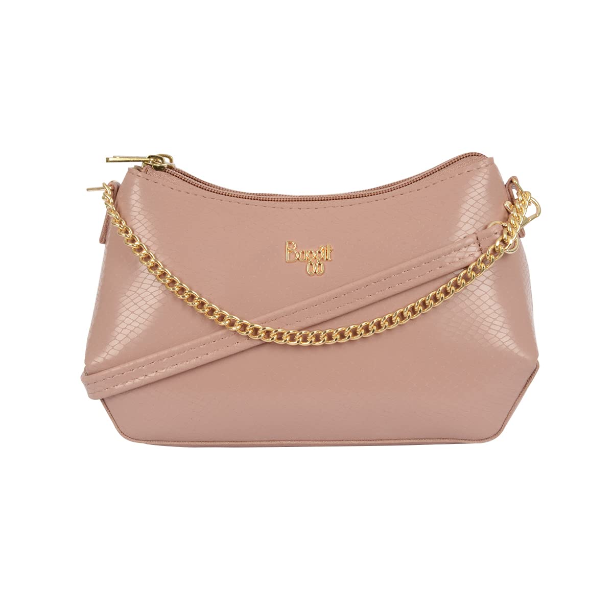 Baggit Women Pink Hobo Sling Bag XXS Size | Ladies Stylish Casual Cross Body Purse Handbag (B0BTDSLHK6) Amazon Price History, Amazon Price Tracker