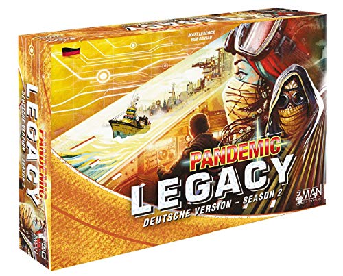 Preisvergleich Produktbild Pandemie Legacy - Season 2 - Brettspiel / DEUTSCH / Gelbe Edition