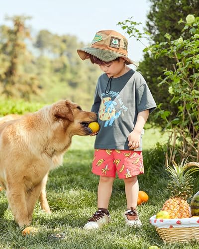 Image of SURF CUZ Boys Swim Trunks Toddler Swim Shorts UPF 50+ Bathing Suit for Boy Swimsuit Quick Dry Mesh Beach Boardshorts Swimwear