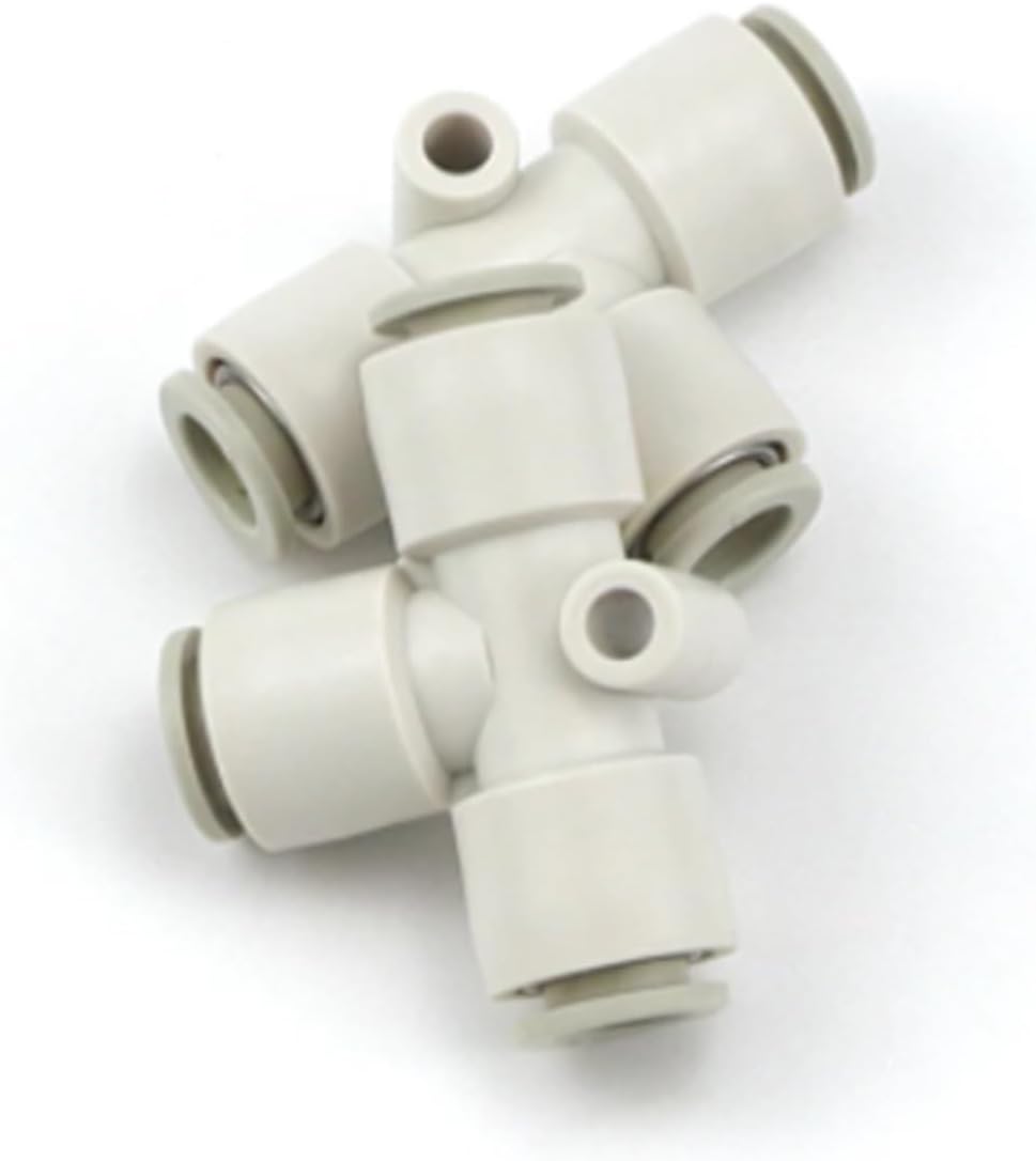 Pneumatic Quick Connector Fittings KQ2T04/KQ2T06/KQ2T08/KQ2T10/KQ2T12-00A/06A/08A 1Pcs(KQ2T06-08)