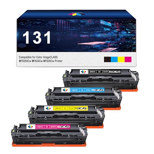 Amazon.co.jp: 互換トナーカートリッジ 4個パック Canon 131 131H用