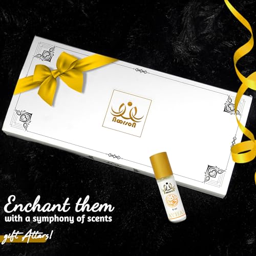 Image of Premium Classic Attar Combo Pack of 10 (6ml Each) - Long Lasting Alcohol-Free Perfume Oils | Luxury Roll-On Fragrance Set for Men & Women | Natural Arabian Ittar Collection | Daily Wear & Gift Purpose Attar Kit