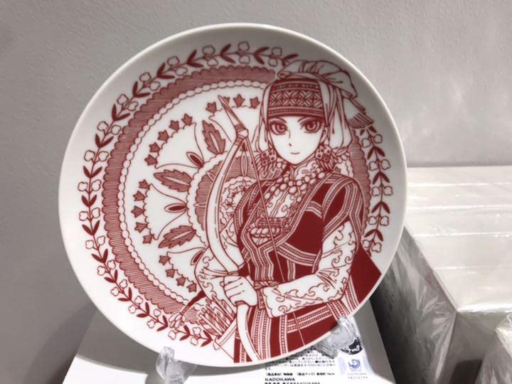 Amazon.co.jp: 大乙嫁語り展 森薫描き下ろし原画展記念プレート : おもちゃ