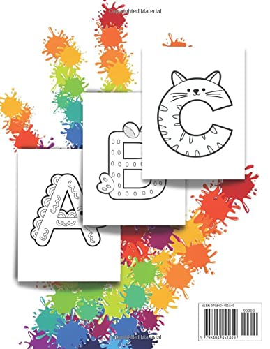 Finger Painting Book: Easy Coloring Book for Toddlers | Arts and Crafts for Kids | Book for Girls and Boys | Activity Book image 3