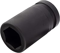 Vista 12 de Auniwaig Zócalo de impacto poco profundo de 1/2", métrico de 6 puntos, enchufes poco profundos de 1-1/8", Cr-V