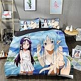 Juego de funda nórdica: tamaño doble incluido 1 juego de funda nórdica: (135x200 cm), 2 Fundas de almohada: 48cmx75cm.