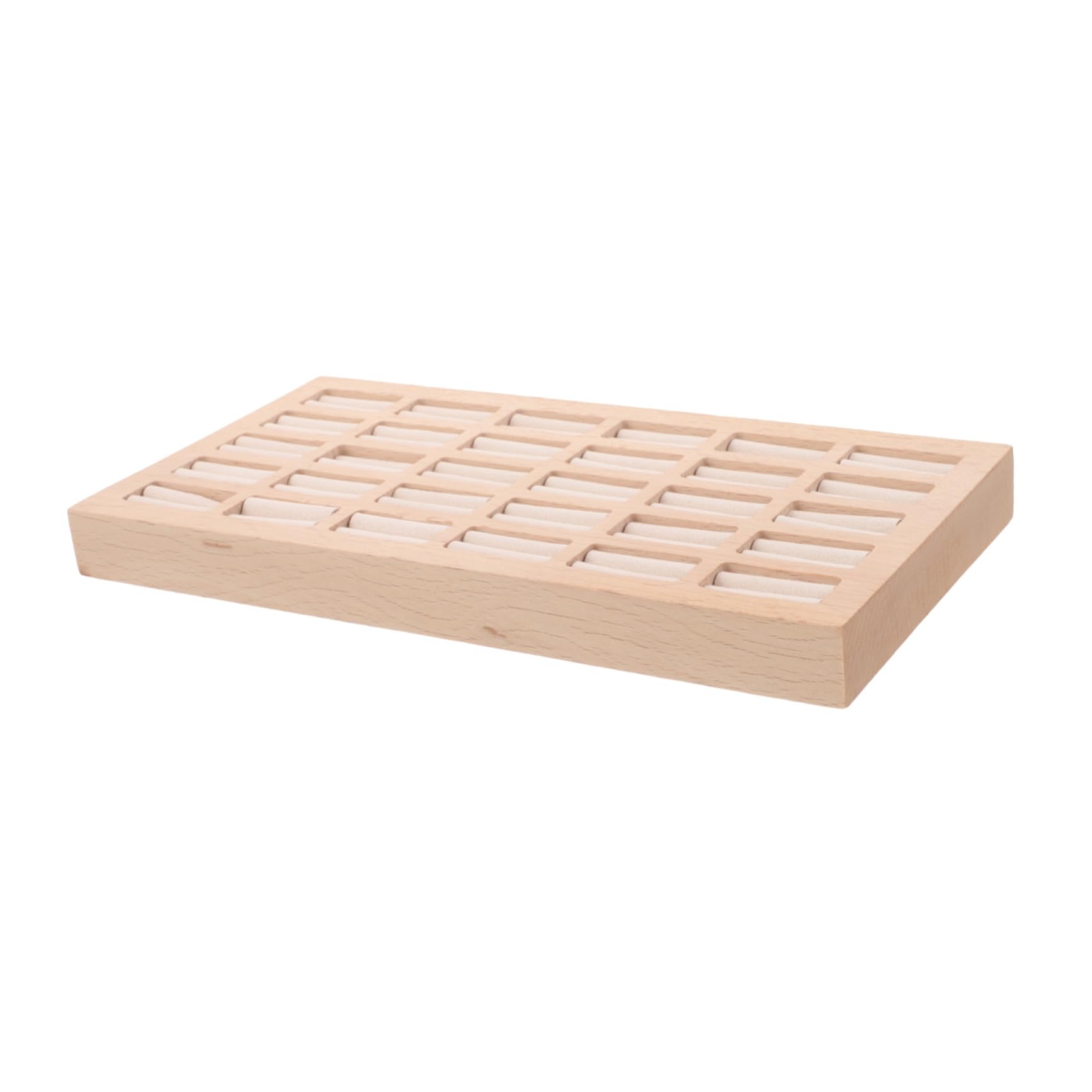 Organisateur pour présenter et ranger les bijoux en bois précieux