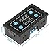 Relay Timer, DROK Digital LED Display Relay Switch Panel AC 85-265V 220V Timing Delay Cycle ON-Off Control 0-999ms 0-999s 0-999m 0-999h Adjustable Repeat Cycle Controller Module