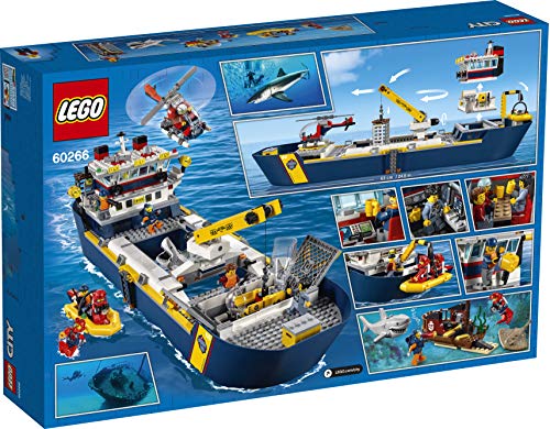 LEGO 60266 City Oceans Océano: Buque de Exploración