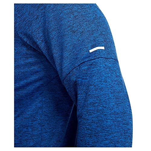Nike Element Men's Dri-FIT 1/2-Zip Running Top (Obsidian/Game Royal, DD4756-451)4