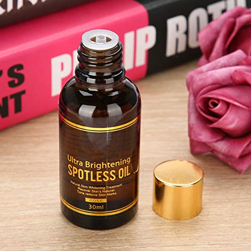 Óleo essencial, 30ML Rose Ultra Brightening Spotless Oil Freckle Remover rugas óleo essencial