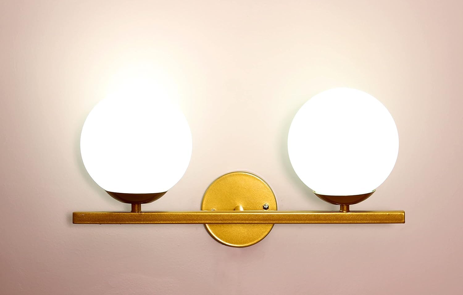 Kinis Dark Brown Glass Wall Light - Modern Decor -30