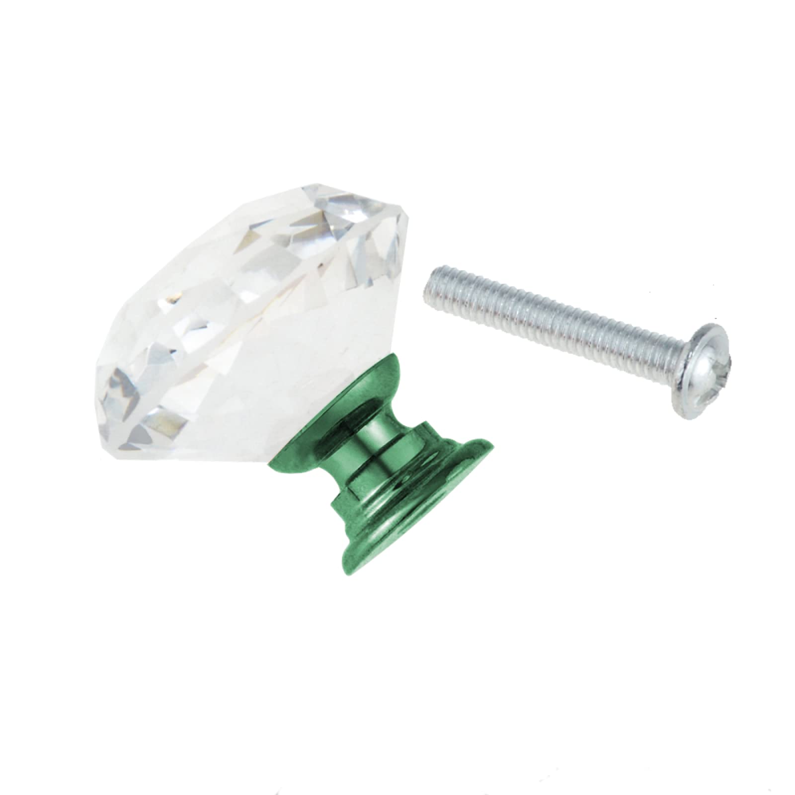 Bszcxbvmp Grün Crystal Drawers Knobsb, Crystal Drawer Knobs And Handles Multicolor 5/10 Pcs 30Mm(,5Pcs)
