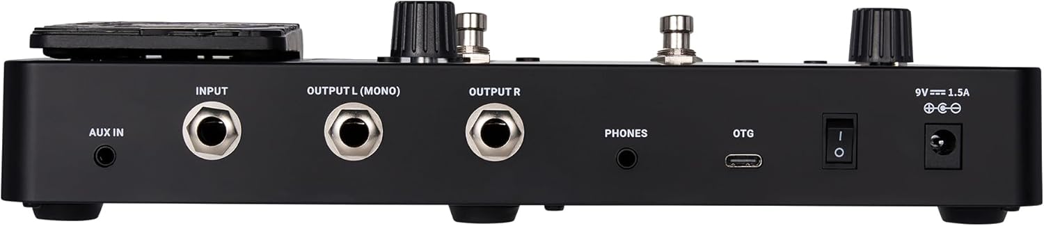 MOOER GE150 Plus Li Portable Multi Effects Pedal Battery-Powered Looper Three Footswitches Drum Machine with Expression, IR Loader, Preamp Pedal for Guitar and Bass
