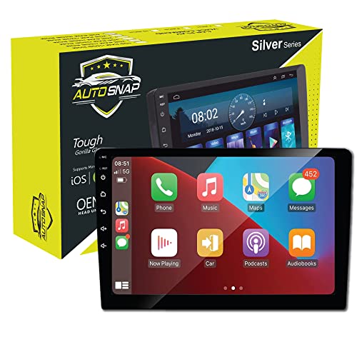 Image of AUTO SNAP 9 Inches 22cm Android 12 Gorilla Glass Wireless Car Play IPS Display Car Stereo with 2GB RAM /32GB ROM Android Auto Quad core IPS Capacitive Touch Panel with Gorilla Glass /WiFi /GPS /Steering