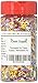 Oasis Supply Brilliant Rainbow Mix Cane Sugar Sprinkles, Naturally Colored, 6 Ounce