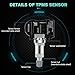 AULINK 1K0-907-253D Tire Pressure Monitoring System TPMS Sensors for 2006-2013 Audi A3 A4 A5 Q5 TT, VW Beetle CC EOS GLI Golf GTI Jetta Passat R32 Rabbit 18 Wheels Rabbit Tiguan
