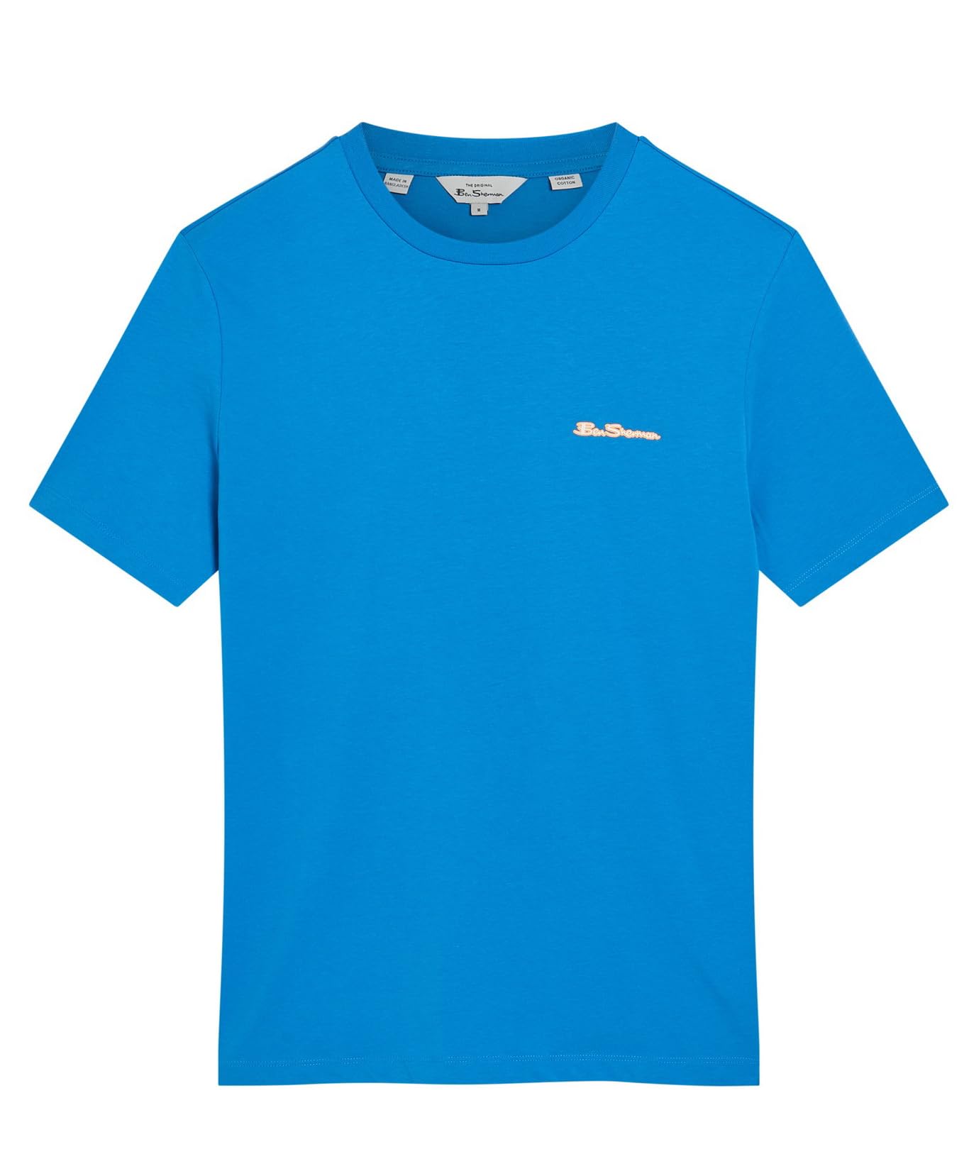 Ben Sherman Signature Crew Neck T-Shirt for Men in Cobalt, 5XL