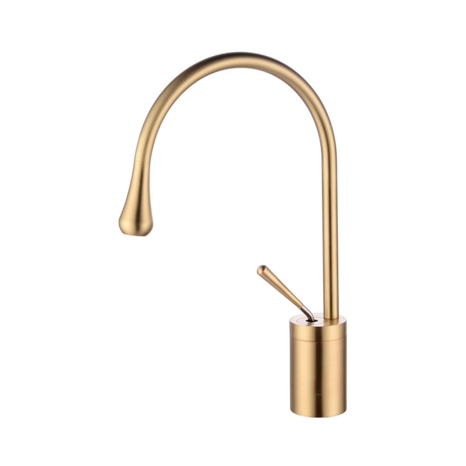 Robinet de lavabo mitigeur en laiton moderne pour évier
