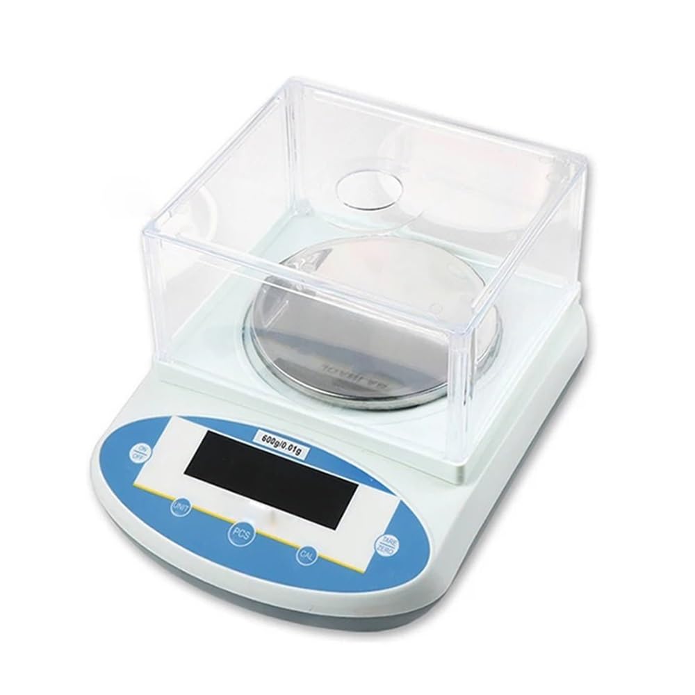 Szkło i sprzęt laboratoryjny Precyzyjna waga laboratoryjna 600 g/1000 g/2000 g/3000 g, elektroniczne cyfrowe narzędzie pomiarowe 0,01 g (3000 g)