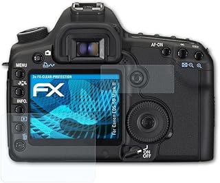 atFoliX Screen Protection Film compatible with Canon EOS 5D Mark II Screen Protector, ultra-clear FX Protective Film (Set of 3)
