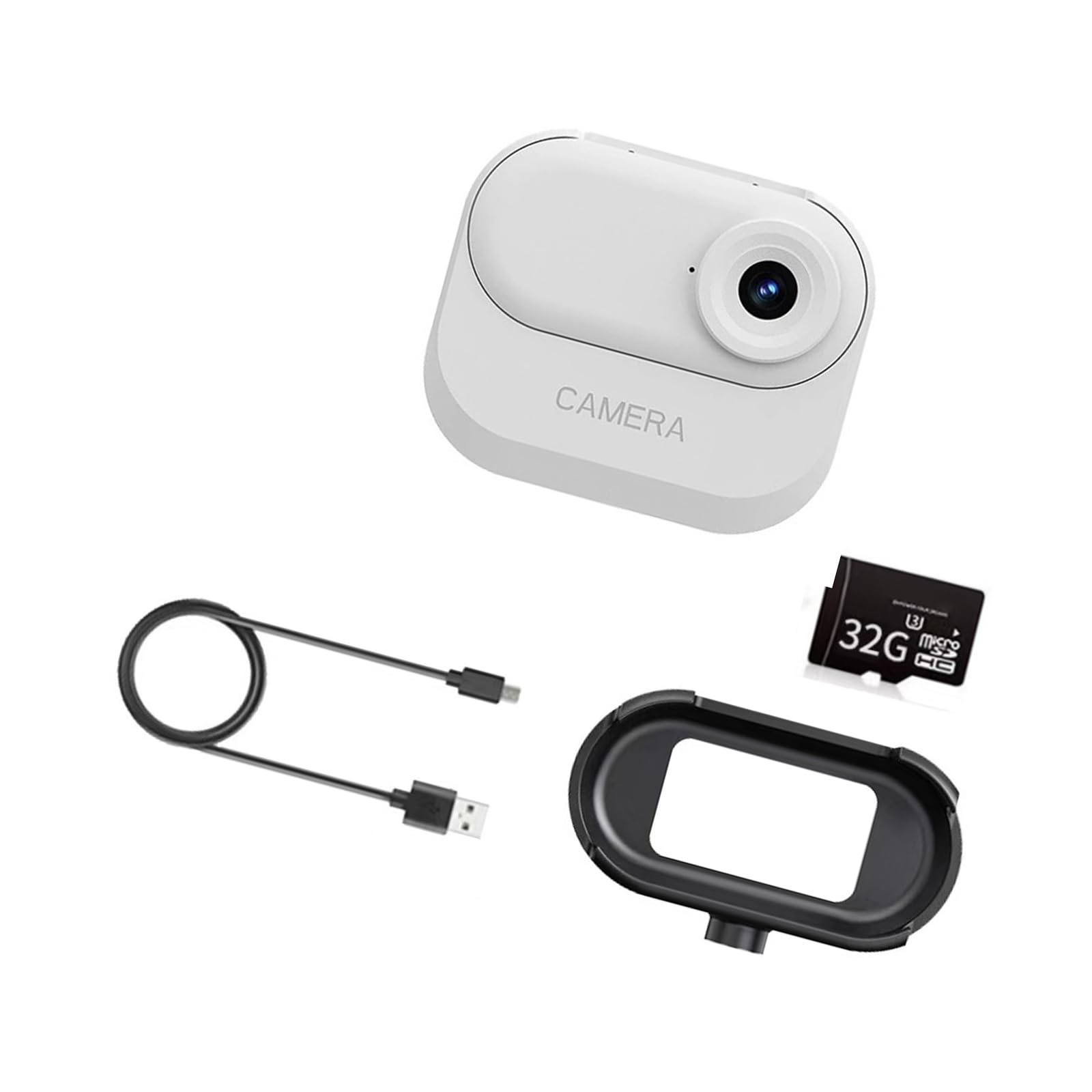 Dispositivo portatile elegante 1080P adatto per sport all ' aperta, osservazione della fauna selvatica e ciclismo Fotocamera sportiva trasportabile estrema per ciclismo